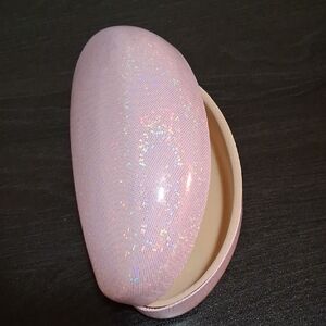 Stylish NEW Pink Glittery Sunglasses Case